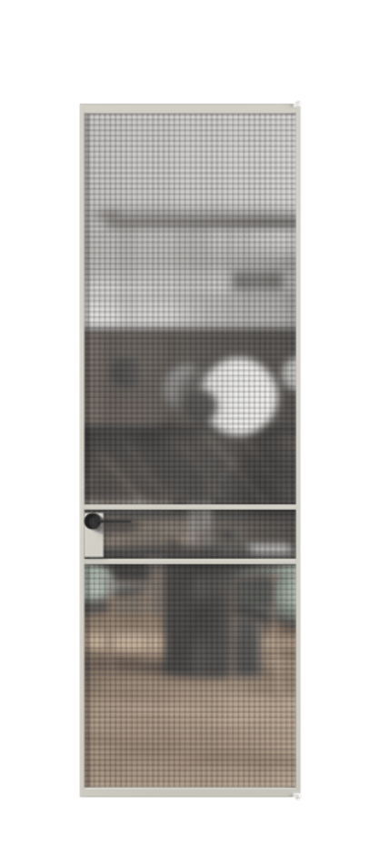 Алюминиевая дверь АЛПЛ040.02 Алюминий тёплый серый Декоративное стекло с сеткой "Mesh silver", триплекс. Без короба АТСР Цена 130370 Стоимость комплекта двери включает:
1. Полотно (600/650/700/750/800/850/900/950*2000-2400 мм).
2. Короб
3. Комплект фурнитуры (2 торцевые петли и магнитный замок с ответной планкой). Фабрика дверей Волховец 8 (800) 551 43 19 Алюминиевая дверь АЛПЛ040.02 Алюминий тёплый серый Декоративное стекло с сеткой "Mesh silver", триплекс Цена 130370 | Volhovec