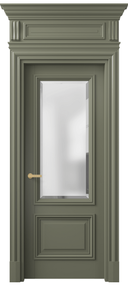 Дверь межкомнатная Antique 7302 Бук оливковый тёмный Сатинированное стекло с фацетом КЭП + Объёмный фриз + Карниз БОТ Цена 164609 ₽ Наличники уже входят в базовый комплект. Фабрика дверей Волховец 8 (800) 551 43 19 Межкомнатная дверь Antique 7302 Бук оливковый тёмный Сатинированное стекло с фацетом Цена 164609 ₽ | Volhovec