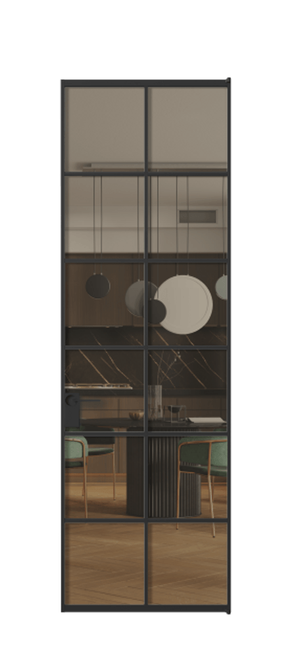 Алюминиевая дверь АЛПЛ040.05 Алюминий Черный Прозрачное бронзовое стекло, триплекс. Без короба чер Цена 124530 Стоимость комплекта двери включает:
1. Полотно (600/650/700/750/800/850/900/950*2000-2400 мм).
2. Короб
3. Комплект фурнитуры (2 торцевые петли и магнитный замок с ответной планкой). Фабрика дверей Волховец 8 (800) 551 43 19 Алюминиевая дверь АЛПЛ040.05 Алюминий Черный Прозрачное бронзовое стекло, триплекс Цена 124530 | Volhovec