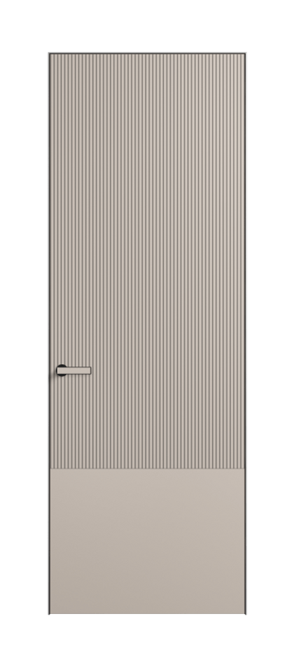 Дверь межкомнатная Velvet 8203 Матовый светло-бежевый. Скрытый короб Черный Цена 64969 . Фабрика дверей Волховец 8 (800) 551 43 19 Межкомнатная дверь Velvet 8203 Матовый светло-бежевый. Цена 64969 | Volhovec