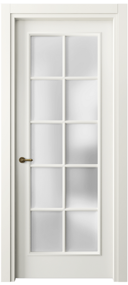 Дверь межкомнатная Paris 8102 Матовый жемчужный Сатинированное стекло Гладкий наличник МЖМ Цена 61599 ₽ Наличники уже входят в базовый комплект. Фабрика дверей Волховец 8 (800) 551 43 19 Межкомнатная дверь Paris 8102 Матовый жемчужный Сатинированное стекло Цена 61599 ₽| Volhovec