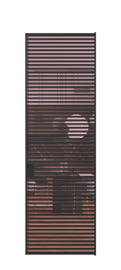 Алюминиевая дверь АЛПЛ040.07 Алюминий Черный Прозрачное розовое стекло, триплекс. Без короба чер Цена 186370 Стоимость комплекта двери включает:
1. Полотно (600/650/700/750/800/850/900/950*2000-2400 мм).
2. Короб
3. Комплект фурнитуры (2 торцевые петли и магнитный замок с ответной планкой). Фабрика дверей Волховец 8 (800) 551 43 19 Алюминиевая дверь АЛПЛ040.07 Алюминий Черный Прозрачное розовое стекло, триплекс Цена 186370 | Volhovec