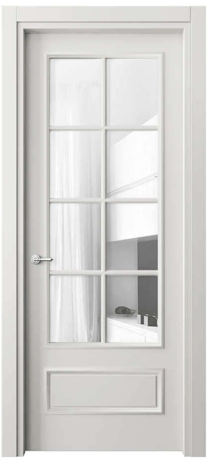 Дверь межкомнатная Paris 8112 Матовый серый Прозрачное стекло Гладкий наличник МСР Цена 61599 ₽ Наличники уже входят в базовый комплект. Фабрика дверей Волховец 8 (800) 551 43 19 Межкомнатная дверь Paris 8112 Матовый серый Прозрачное стекло Цена 61599 ₽| Volhovec