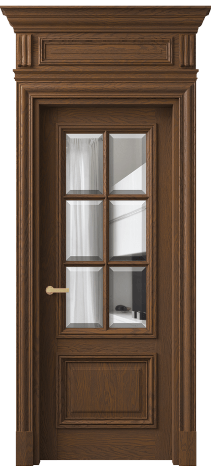Дверь межкомнатная Antique 7312 Дуб каштановый матовый Прозрачное стекло с фацетом КЭП + Объёмный фриз + Карниз ДКШ.М Цена 295549 ₽ Наличники уже входят в базовый комплект. Фабрика дверей Волховец 8 (800) 551 43 19 Межкомнатная дверь Antique 7312 Дуб каштановый матовый Прозрачное стекло с фацетом Цена 295549 ₽ | Volhovec