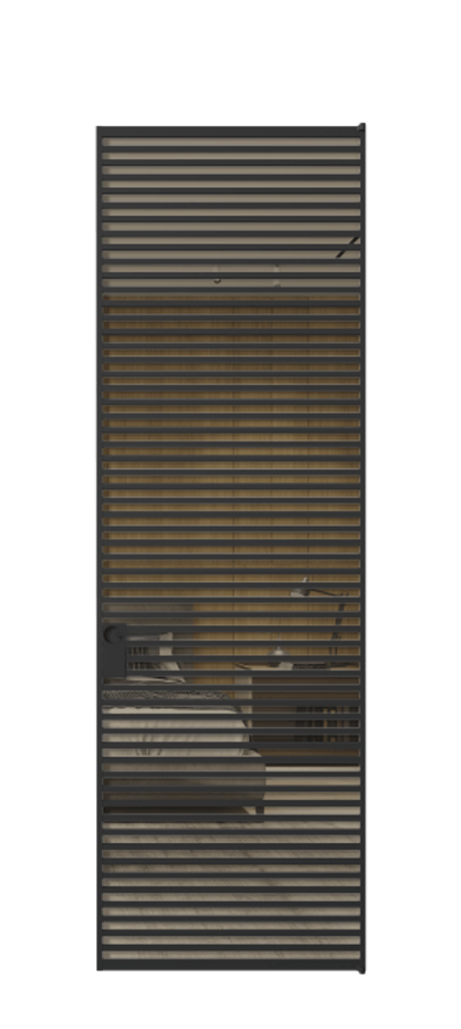 Алюминиевая дверь АЛПЛ040.07 Алюминий Черный Рефлективное бронзовое стекло "Stopsol", калёное. Без короба чер Цена 229770 Стоимость комплекта двери включает:
1. Полотно (600/650/700/750/800/850/900/950*2000-2400 мм).
2. Короб
3. Комплект фурнитуры (2 торцевые петли и магнитный замок с ответной планкой). Фабрика дверей Волховец 8 (800) 551 43 19 Алюминиевая дверь АЛПЛ040.07 Алюминий Черный Рефлективное бронзовое стекло "Stopsol", калёное Цена 229770 | Volhovec