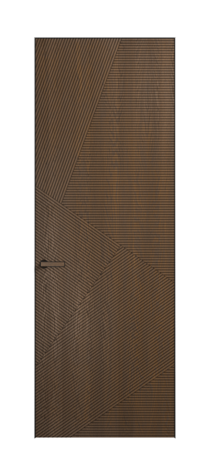 Дверь межкомнатная Вельвет 8213 Дуб туманный матовый. Скрытый короб Черный Цена 160769 . Фабрика дверей Волховец 8 (800) 551 43 19 Межкомнатная дверь Вельвет 8213 Дуб туманный матовый. Цена 160769 | Volhovec