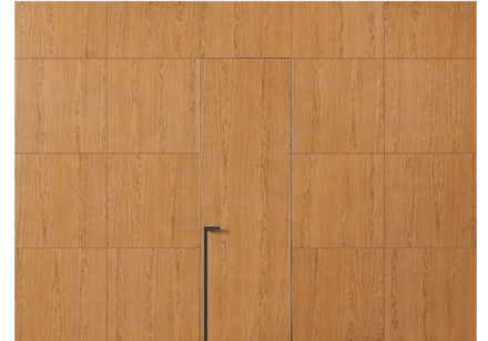 Панели для отделки стен Стеновая панель в древесной отделке Дуб миндальный матовый. Цвет Дуб миндальный матовый. Материал Шпон Naturwood. Коллекция Древесные отделки. Картинка.