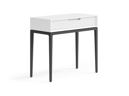 Мебель Консоль Velvet 1 ящик. Цвет Матовый светло-серый. Материал Гладкая эмаль. Коллекция Консоль Velvet 1 ящик. Фото. Мебель Консоль Velvet 1 ящик. Цвет Матовый светло-серый. Материал Гладкая эмаль. Коллекция Консоль Velvet 1 ящик. Картинка.