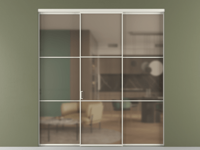 Алюминевая перегородка vn2_03 Бронза сатин триплекс БЕЛ. Цвет Алюминий Белый. Материал Алюминий. Коллекция Перегородка Formato внутри проёма трёхстворчатая. Фото. Алюминевая перегородка vn2_03 Бронза сатин триплекс БЕЛ. Цвет Алюминий Белый. Материал Алюминий. Коллекция Перегородка Formato внутри проёма трёхстворчатая. Картинка.