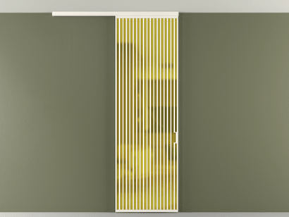 Алюминевая перегородка vd1_06 Алюминий пудровый белый Сатинированное жёлтое стекло, триплекс, 6мм. Цвет Алюминий пудровый белый. Материал Алюминий в эмали. Коллекция Перегородка Formato вдоль стены на потолок одностворчатая. Фото. Алюминевая перегородка vd1_06 Алюминий пудровый белый Сатинированное жёлтое стекло, триплекс, 6мм. Цвет Алюминий пудровый белый. Материал Алюминий в эмали. Коллекция Перегородка Formato вдоль стены на потолок одностворчатая. Картинка.