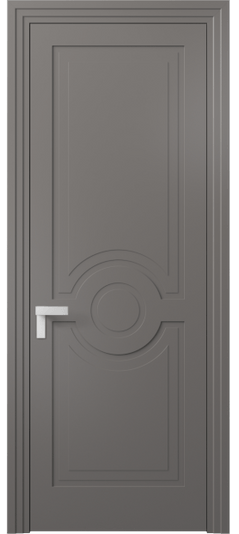 Межкомнатная дверь 8361 МКЛС. Цвет Матовый классический серый. Материал Гладкая эмаль. Коллекция Рокка. Фото. Дверь межкомнатная 8361 МКЛС. Цвет Матовый классический серый. Материал Гладкая эмаль. Коллекция Рокка. Картинка.