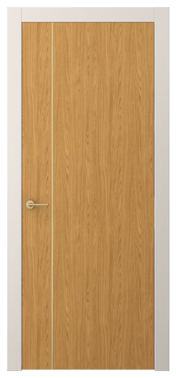 Дверь межкомнатная АКП 4201 ВНД Ванильный дуб. Цвет Ванильный дуб. Материал Ламинатин. Коллекция Freedom. Картинка.