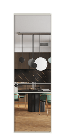 Межкомнатная дверь АЛПЛ040.02 АТСР Crystalvision. Цвет Алюминий тёплый серый. Материал Алюминий в эмали. Коллекция Formato. Фото. Дверь межкомнатная АЛПЛ040.02 АТСР Crystalvision. Цвет Алюминий тёплый серый. Материал Алюминий в эмали. Коллекция Formato. Картинка.