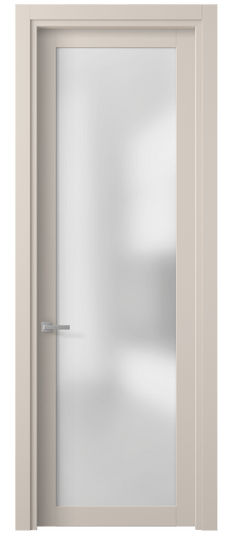 Дверь межкомнатная 2102 ПЭПБ САТ. Цвет ПЭТ пудровый бежевый. Материал ПЭТ. Коллекция Планум. Картинка.