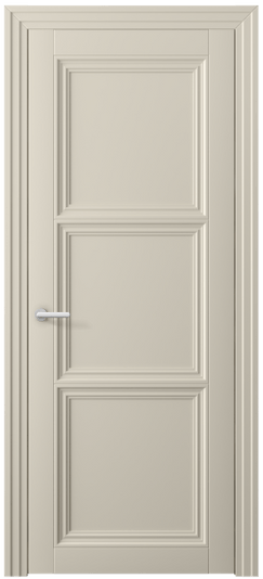 Дверь межкомнатная 2503 ПЭСБ. Цвет ПЭТ светло-бежевый. Материал ПЭТ. Коллекция Центро. Картинка.