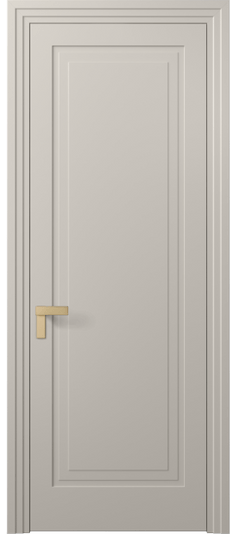 Дверь межкомнатная 8301 МСБЖ. Цвет Матовый светло-бежевый. Материал Гладкая эмаль. Коллекция Rocca. Картинка.