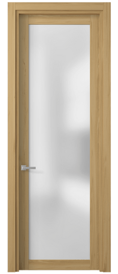 Дверь межкомнатная 2102 СЛВ САТ. Цвет Солнечный вяз. Материал Ламинатин. Коллекция Planum. Картинка.