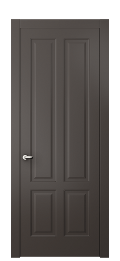 Дверь межкомнатная АКП 8521 МАН Матовый антрацит. Цвет Матовый антрацит. Материал Гладкая эмаль. Коллекция Esse. Картинка.