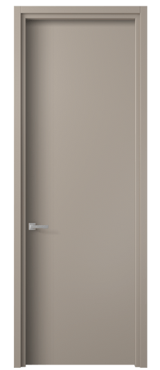 Дверь межкомнатная 0010 МБСК. Цвет Матовый бисквитный. Материал Гладкая эмаль. Коллекция Планум. Картинка.