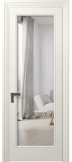 Межкомнатная дверь 8300 МЖМ Двустороннее зеркало. Цвет Матовый жемчужный. Материал Гладкая эмаль. Коллекция Rocca. Фото. Дверь межкомнатная 8300 МЖМ Двустороннее зеркало. Цвет Матовый жемчужный. Материал Гладкая эмаль. Коллекция Rocca. Картинка.