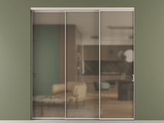 Перегородка Formato внутри проёма телескопик синхро 2