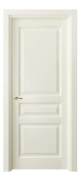 Дверь межкомнатная 0711 МБМ. Цвет Бук молочно-белый. Материал Массив бука эмаль. Коллекция Lignum. Картинка.
