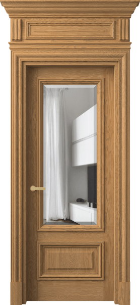 Дверь межкомнатная 7306 ДПШ.М ПРОЗ Ф. Цвет Дуб пшеничный матовый. Материал Массив дуба матовый. Коллекция Antique. Картинка.