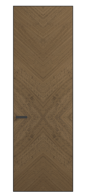 Дверь межкомнатная 0205 ЭВКМФ Эвкалипт кофейный матовый фризе. Цвет Эвкалипт кофейный матовый фризе. Материал Шпон эвкалипта Naturwood. Коллекция Rift. Картинка.