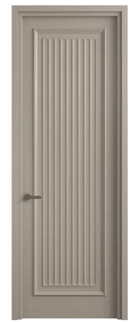 Дверь межкомнатная 6701 МБСК. Цвет Матовый бисквитный. Материал Гладкая эмаль. Коллекция Шарм. Картинка.