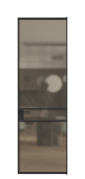 Межкомнатная дверь АЛПЛ040.02 Бронза сатин триплекс ЧЕР. Цвет Алюминий Черный. Материал Алюминий. Коллекция Formato. Фото. Дверь межкомнатная АЛПЛ040.02 Бронза сатин триплекс ЧЕР. Цвет Алюминий Черный. Материал Алюминий. Коллекция Formato. Картинка.